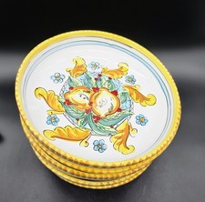 Set/6 Vintage Italian Pottery