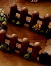 Staccionata (2 pezzi) Presepe classico THUN - fuori produzione