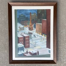 Dipinto metà secolo Chicago