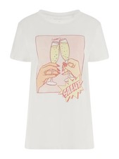 T-SHIRT DONNA REGULAR STAMPA
