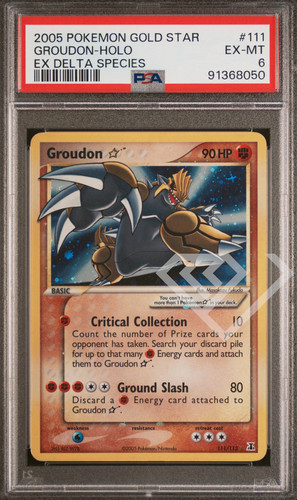 Pokémon card groudon gold - pokémon,