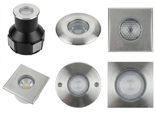 Faretto segnapasso led - , incasso
