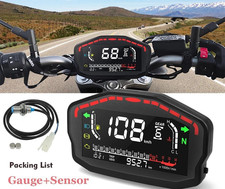Contachilometri Digitale Universale Moto 1-2-4 Cilindri 0-14000RPM tachimetro