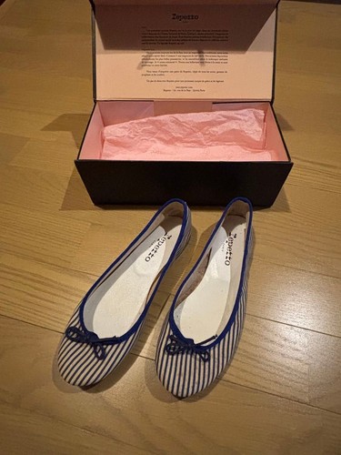 Ballerine repetto blu bianco - ballerine,