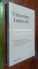 LIBRO:  L'uomo di superficie Corriere Della Sera di Vittorino Andreoli  2018