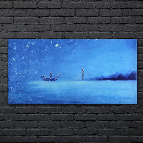Quadro arte astratta - , barca