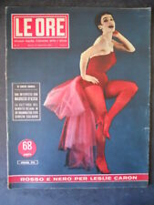 LE ORE 71 1954 LESLIE CARON MAURIZIO D’ASSIA BANDITO DEJANA  [TR12]