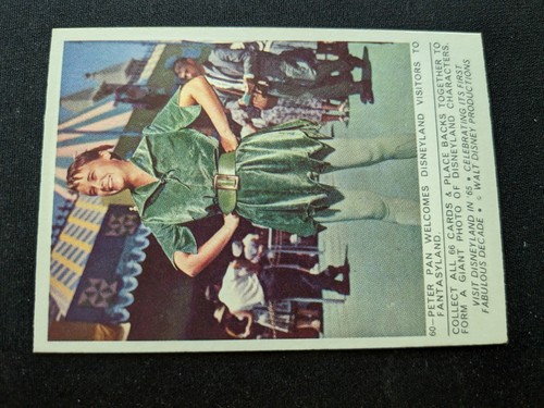 1965 donruss disneyland - disneyland, card