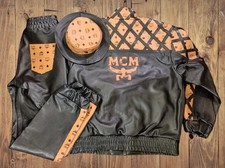 Vintage MCM Black Leather