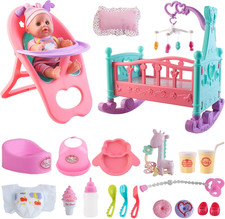 Bambola Con Accessori, Set Da