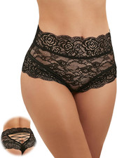 Mutande Donna Brasiliana Vita Alta Perizoma Donna Pizzo Tanga Sexydonna Hot Tras