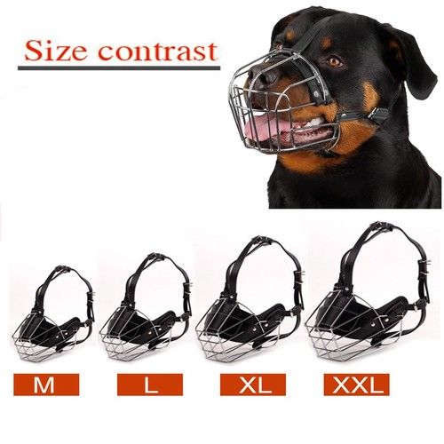 Museruola per cani - con, cestino