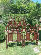 letto matrimoniale antico in