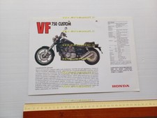 Honda 750 custom 1987 - vf,