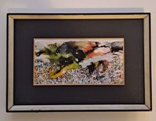 Dipinto Astratto In Cornice