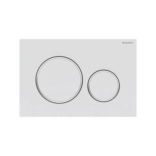 Geberit placca doppio comando