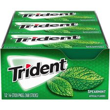 Trident Spearmint Gum Senza