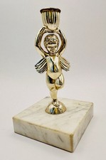 Portacandele putti cherubino
