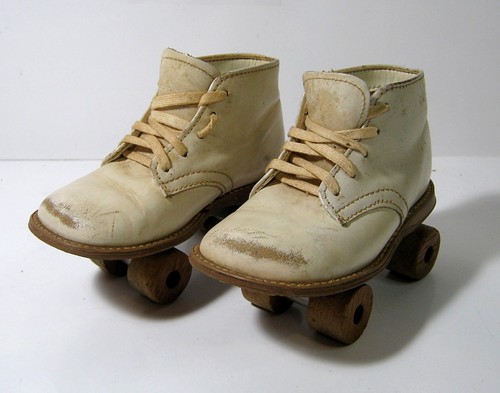 Pattini rotelle vintage - rotelle,