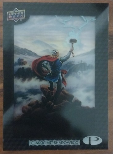 Carta shadowbox marvel premier - carta,