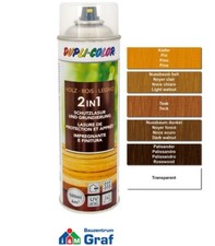 DUPLI-COLOR Vernice Protettiva Per Legno Spray 2in1 Primer, 500 Ml / Vari Colori