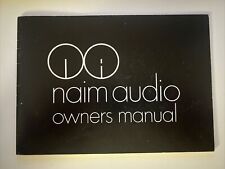 Naim audio CD3 owners manual