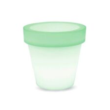 Vaso Led luminoso decorativo da giardino 1W RGBW 35,5x32,5 cm IP54 a batteria