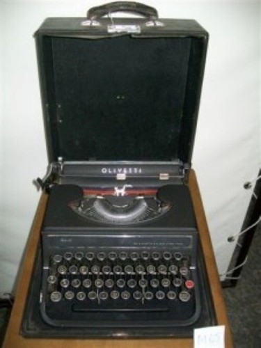 Macchina scrivere olivetti - da,