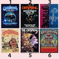 Poster concerto punk rock The