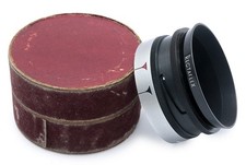 Rectaflex Asvop zoom lens hood for 50mm italian camera made in Italy. Rare MINT.