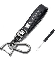 NUOVO sedile nero lusso pelle