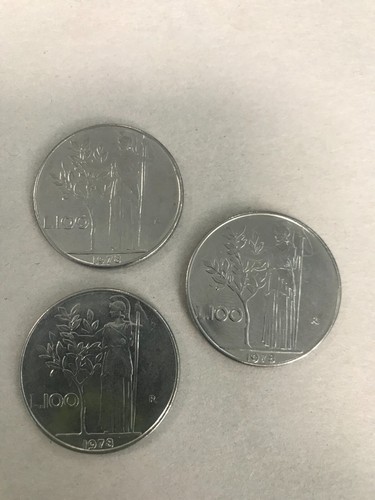 Moneta 100 lire - moneta,