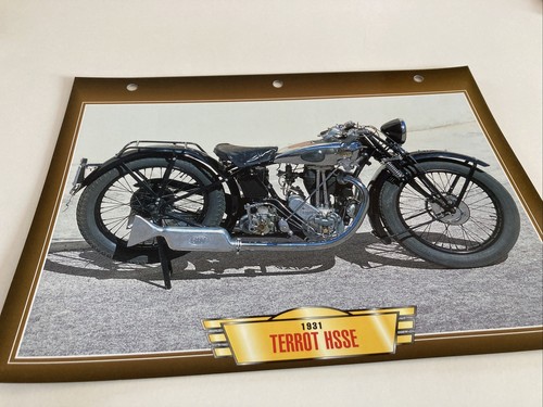 Terrot 350 hsse 1931 fiche - terrot,