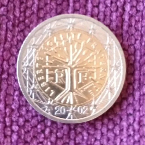 Francia 2002 con error - 2€,