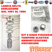 LANCIA DELTA EVOLUZIONE KIT 2 DADO FISSAGGIO RALLA AMMORTIZZATORE 15503811