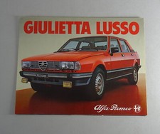 Depliant / Brochure Alfa Romeo