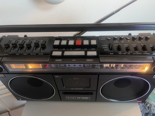 Sharp 9090hb boombox - sharp,