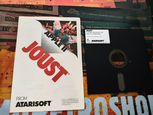 Joust apple - (1983), (disco)