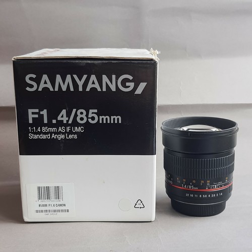 Samyang 85mm 1 4 - mf, f/1,4