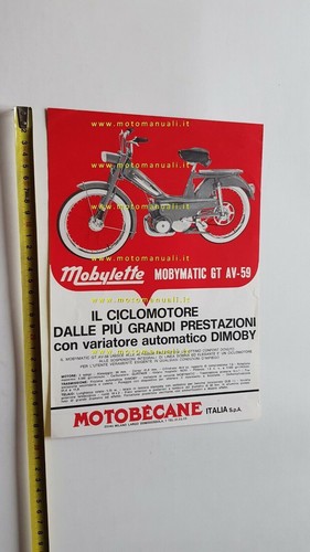 Motobecane mobylette mobymatic - mobylette,