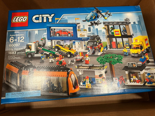 Lego city 60097 piazza della - lego,
