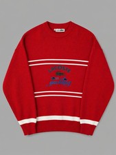 Maglione rosso vintage Lacoste