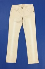 Promod jeans donna usato slim skinny stretch denim w28 tg 42 rosa pesca T3718