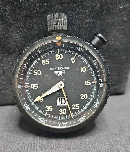 Cronometro vintage heuer monte - vintage,