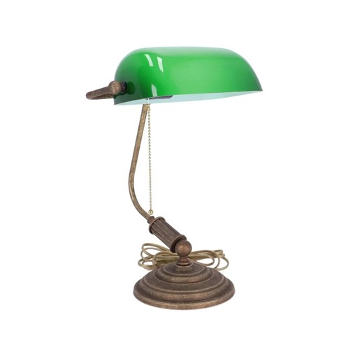 Lampada ministeriale con - , vetro