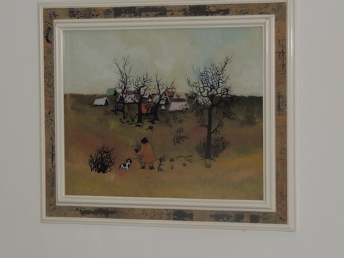 Dipinto naif olio - naif, su