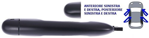 Maniglia esterna anteriore - maniglia, e