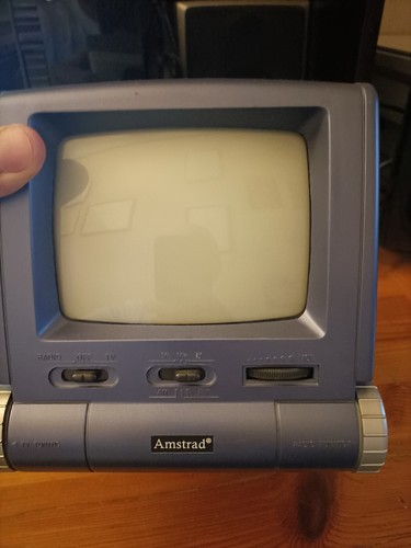 Televisore portatile vintage - televisore,