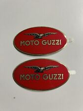 Coppia Fregi Stemmi Moto Guzzi