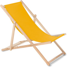 Sdraio in Legno Pieghevole Lettino Faggio Mare Piscina Giardino Diversi Colori (